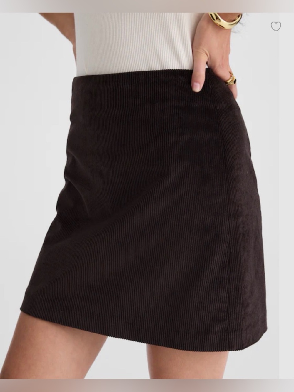 Madewell Corduroy Mini Skirt 12